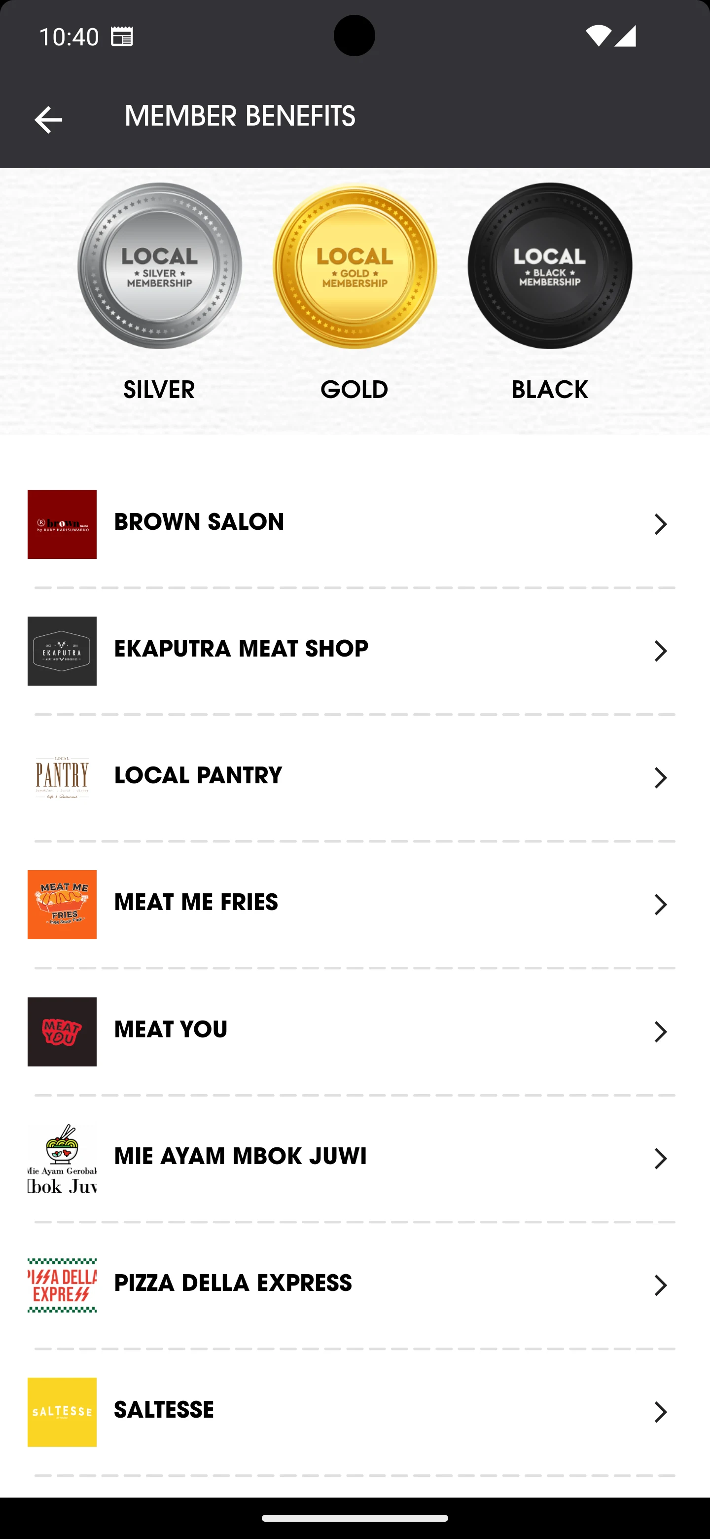 LOCAL Apps screenshot
